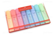 FABER CASTELL Textliner 46 Pastel | Set de 8 resaltadores