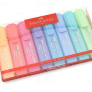 FABER CASTELL Textliner 46 Pastel | Set de 8 resaltadores