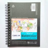 CANSON | MONTVAL Watercolor 5.5x8.5 in (con resorte), 300g, 20 hojas