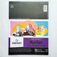 CANSON | PRO LAYOUT MARKER 9 x 12 in, 70g, 50 hojas - Imagen 2