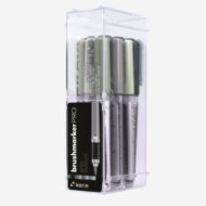 KARIN | Set Gris de 12 Brush Markers PRO - Imagen 2