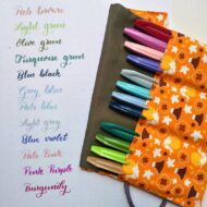 PENTEL FUDE TOUCH BRUSH PENS | Individual - 24 colores - Imagen 4