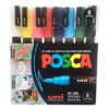 UNI BALL | PACK 8 POSCA PUNTA FINA PC-3M-8C - Imagen 2