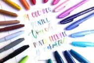 PENTEL FUDE TOUCH BRUSH PENS | Individual - 24 colores