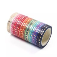 Set de 24 Washi Tape delgadas