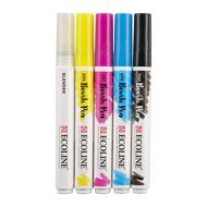 TALENS ECOLINE | Primary Brush Pens Pack 5 - Imagen 2