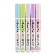 TALENS ECOLINE | Pastel Brush Pens Pack 5 - Imagen 2