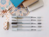 SAKURA | Gelly Roll Moonlight Grises Pack 5 - Imagen 2