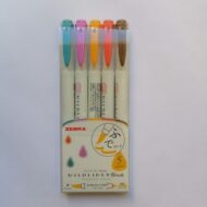 ZEBRA | Mildliners Dual Punta Pincel Pack 5 - Imagen 4