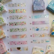 Washi Tape Floral con foil - Imagen 2