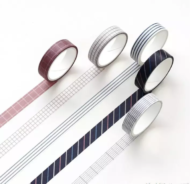 Set de 5 Washi Tapes "Rain and Dew"