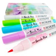 TALENS ECOLINE | Pastel Brush Pens Pack 5