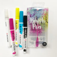 TALENS ECOLINE | Primary Brush Pens Pack 5
