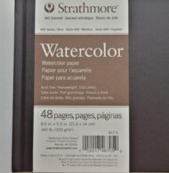 STRATHMORE | Watercolor Art Journal Pasta Dura 21.6x14cm - Imagen 2