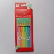 FABER CASTELL | EcoLápices de Colores Pastel Pack 10