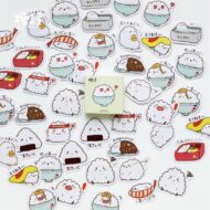 Paquete de Stickers de Arroz