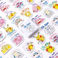 Paquete de Stickers de Pokemon