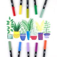 TOMBOW |ILLUSTRATION BOTANIQUE DUAL BRUSH PENS SET 10 - Imagen 3
