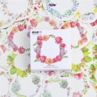 Paquete de Stickers de Corona Floral