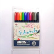 TOMBOW | FUDENOSUKE BRUSH PENS PACK 10 - Imagen 2