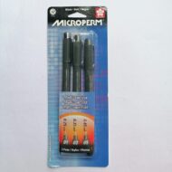 SAKURA | SET DE 3 LÁPICES MICROPERM TINTA NEGRA