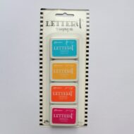 RANGER | SET 4 DE 4 TINTAS PARA SELLO "LETTER IT"