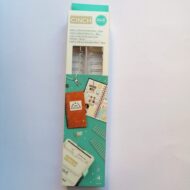 WERMK | SET DE 4 ALAMBRES BLANCOS PARA ENCUADERNAR 0.625"