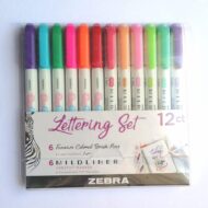 ZEBRA | LETTERING SET 12 PIEZAS