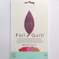 WRMK | PAPEL FOIL QUILL SET FLAMINGO 10.1x15.2 cm, 30 PIEZAS