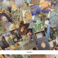 PAQUETE DE 100 IMAGENES VAN GOGH 3 x 4.4 cm