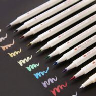 STA | Set de 10 Metallic Brush Pens