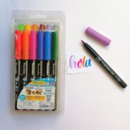 ZIG KURETAKE | PACK 12 FUDEBIYORI BRUSH PENS