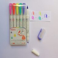 ZEBRA | MILDLINERS BRUSH PENS PACK 5