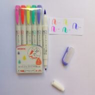 ZEBRA | MILDLINERS BRUSH PENS PACK 5