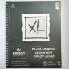 CANSON | XL BLACK DRAWING 11x14in, 150g, 40 HOJAS