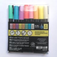 UNI BALL | PACK 8 POSCA PASTEL PUNTA FINA PC-3M-8C - Imagen 3