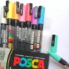 UNI BALL | PACK 8 POSCA PASTEL PUNTA FINA PC-3M-8C - Imagen 2