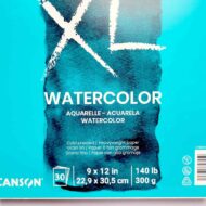 CANSON | XL Watercolor 9x12 in, 300g, 30 hojas - Imagen 2