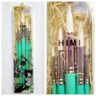 HIMI | SET DE 24 PINTURAS GOUACHE + PINCELES - Imagen 4