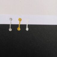 UNI BALL | SIGNO LAPIZ 1.0 mm BLANCO/ DORADO /PLATEADO - Imagen 3