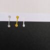 UNI BALL | SIGNO LAPIZ 1.0 mm BLANCO/ DORADO /PLATEADO - Imagen 3