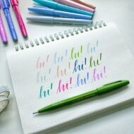 PENTEL | TOUCH FUDE BRUSH PENS Pack 12 Vintage & Pastel - Imagen 3